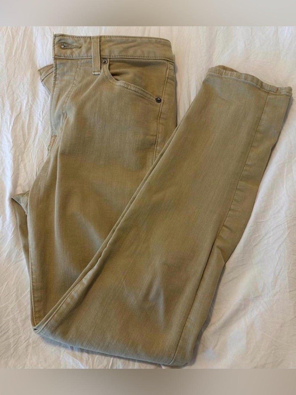 Express Men's Khaki Chino Pants - Light Tan